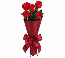 Букет 5 Красных роз Эдлесс Лав в Сергеевке