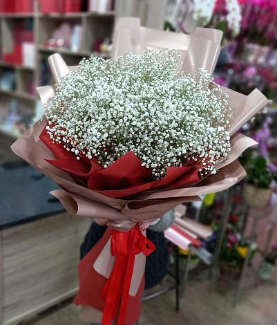 Букет цветов из: Гипсофила в Сергеевке