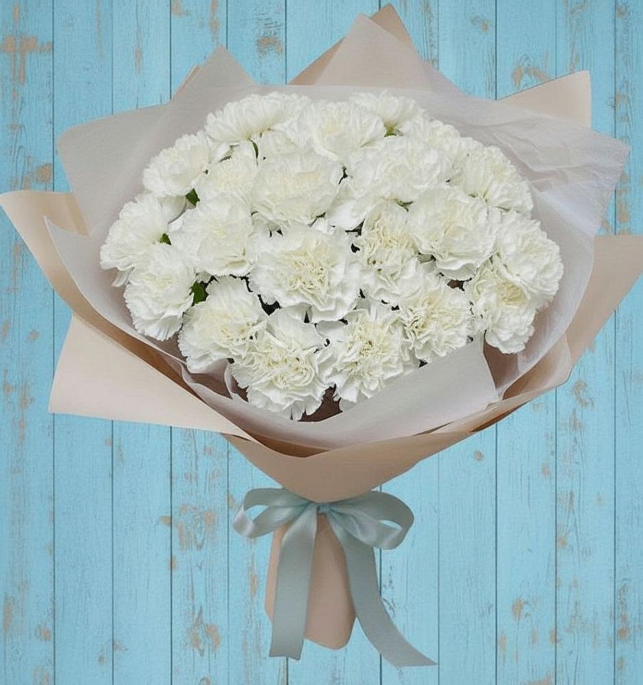 Букет цветов из: Гвоздики в Сергеевке