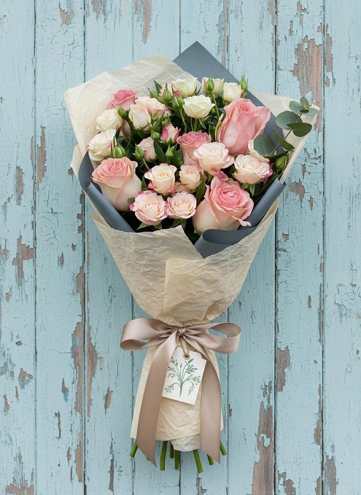 Букет цветов из: Розы в Сергеевке