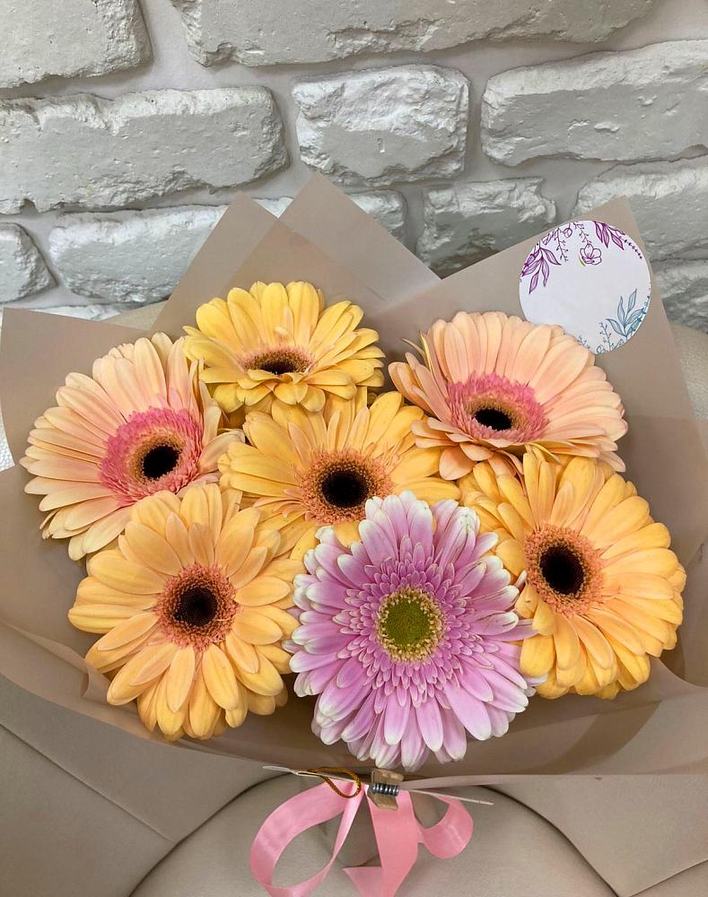 Букет цветов из: Герберы в Сергеевке