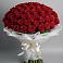 Букет 101 Красная роза Блэк Мэджик в Сергеевке