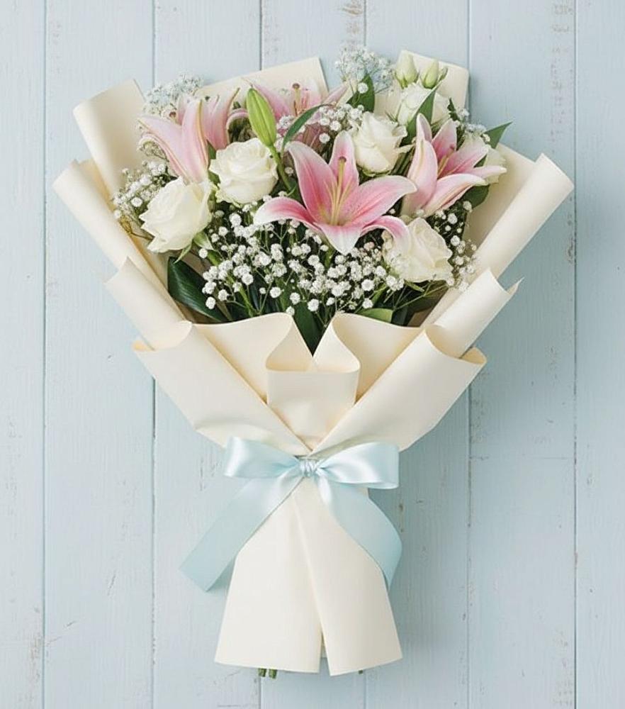 Букет цветов из: Лилии в Сергеевке