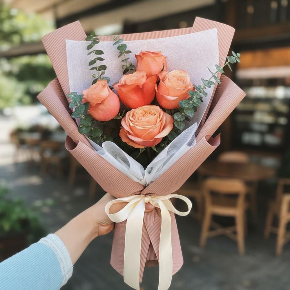 Букет цветов из: Розы в Сергеевке