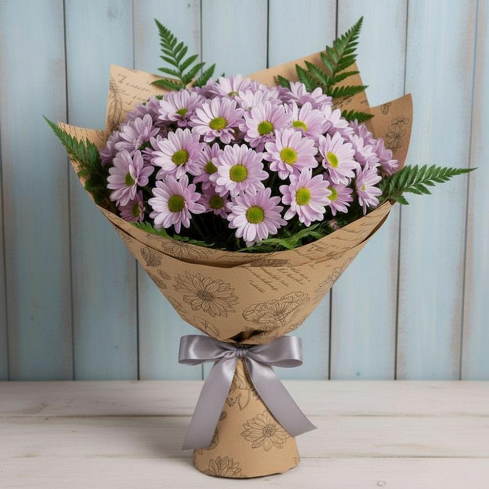 Букет цветов из: Хризантемы в Сергеевке