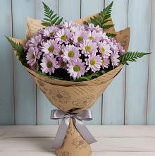 Букет цветов из:  Хризантемы в Сергеевке