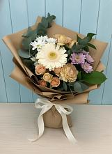 Букет цветов из:  Герберы и Хризантемы в Сергеевке