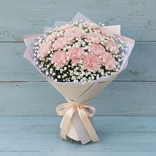Букет цветов из:  Гвоздики в Сергеевке