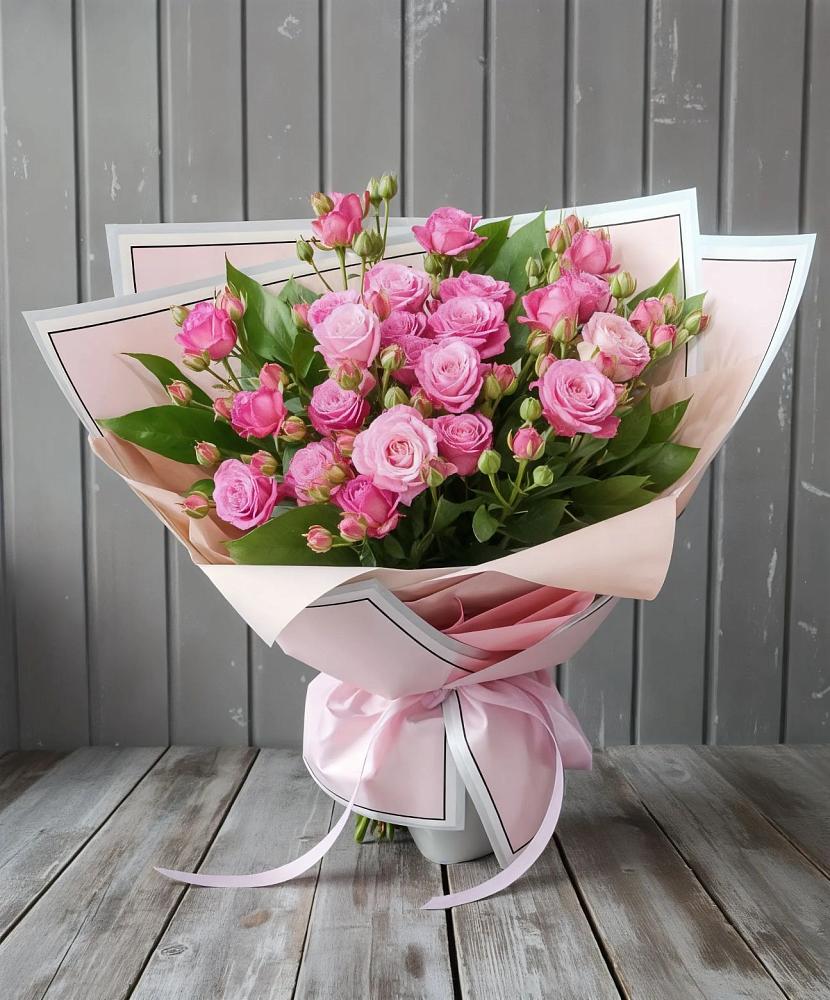 Букет Розовый кустик в Сергеевке