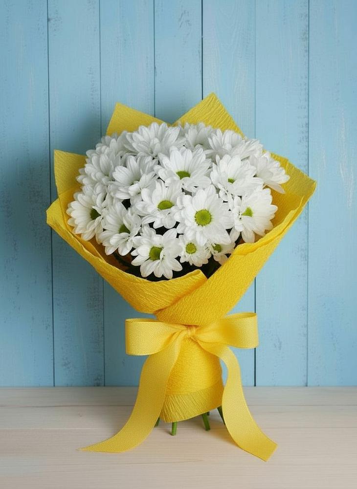 Букет цветов из: Хризантемы в Сергеевке