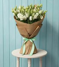 Букет цветов из:  Лизиантусы в Сергеевке