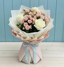Букет цветов из:  Розы в Сергеевке
