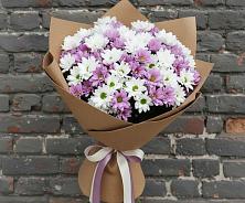 Букет цветов из:  Хризантемы #REPLACE_PRED# Сергеевке