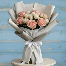 Букет цветов из:  Розы #REPLACE_PRED# Сергеевке