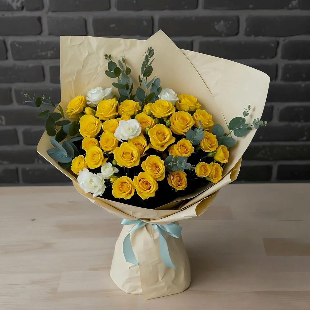 Букет цветов из: Розы в Сергеевке