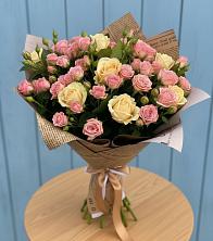 Букет цветов из:  Розы в Сергеевке