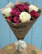 Букет цветов из:  Розы #REPLACE_PRED# Сергеевке