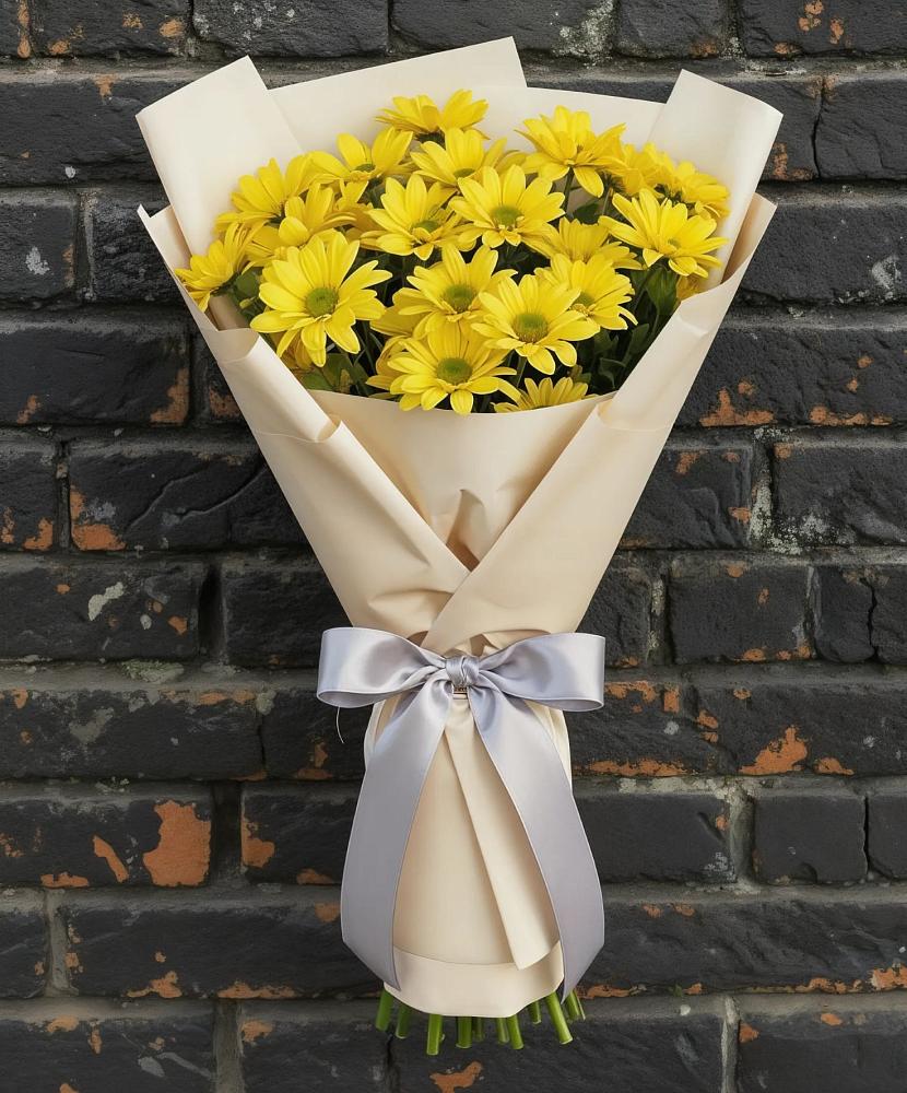 Букет цветов из: Хризантемы в Сергеевке