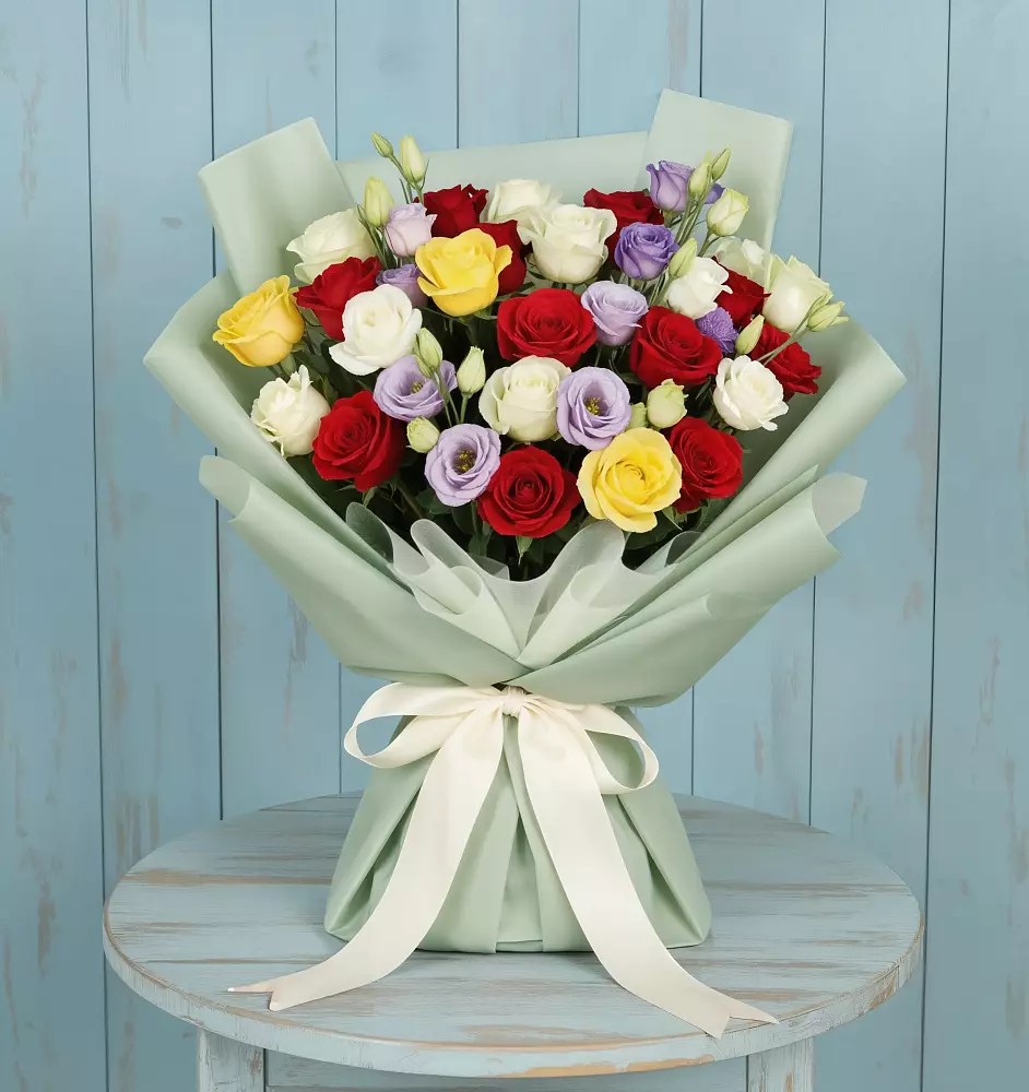 Букет цветов из: Розы в Сергеевке