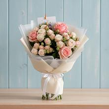 Букет цветов из:  Розы в Сергеевке