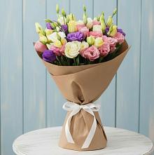 Букет цветов из:  Лизиантусы в Сергеевке