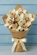 Букет цветов из:  Орхидеи и Розы в Сергеевке